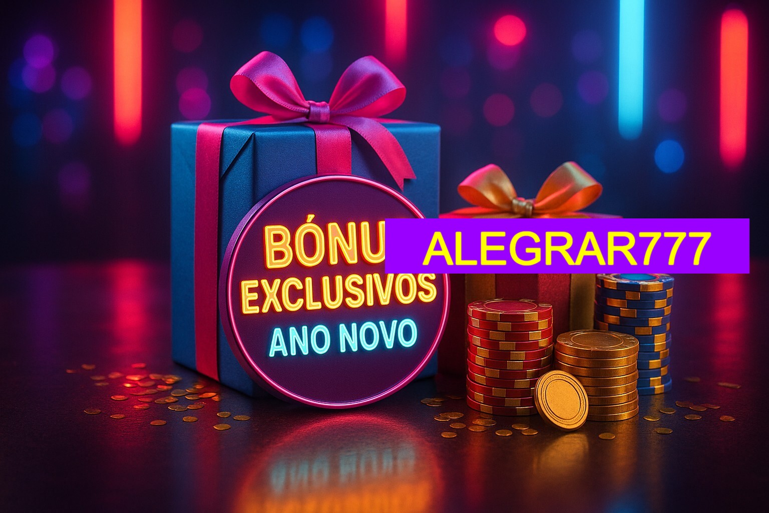 Promoções de Ano Novo no ALEGRAR777